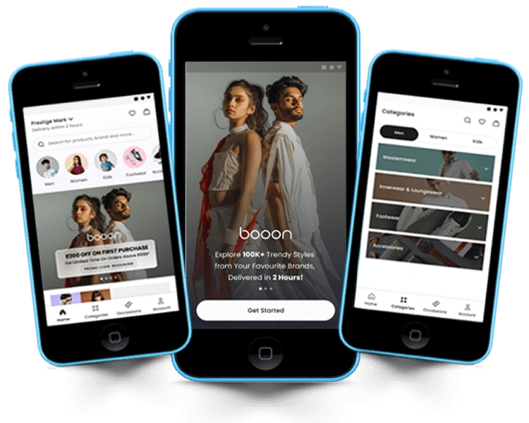 Booon E-commerce Mobile Application