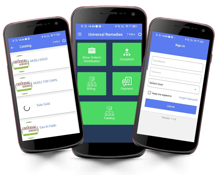 Universal Remedies Medicine Store App