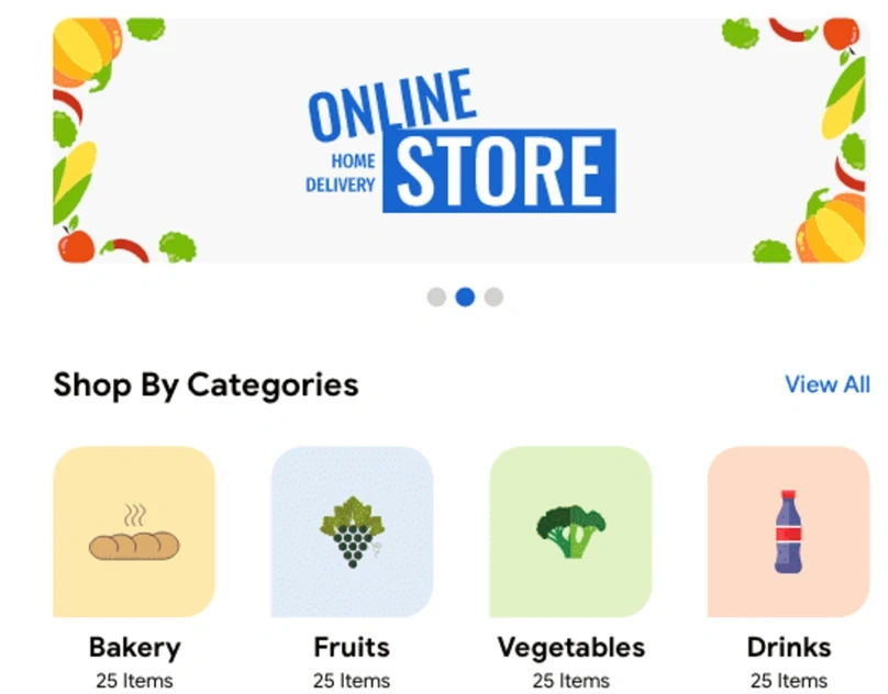 Online Store Mobile App