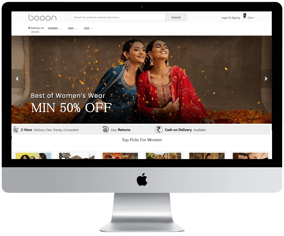 Booon - Online E-commerce